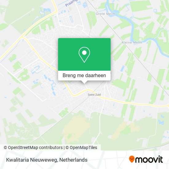 Kwalitaria Nieuweweg kaart