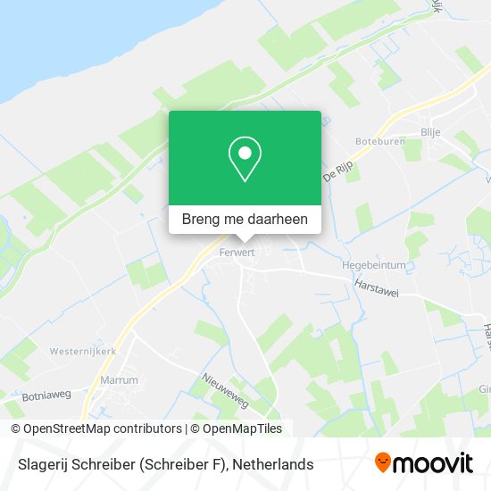 Slagerij Schreiber (Schreiber F) kaart
