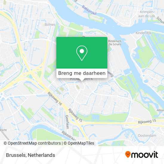 Brussels kaart