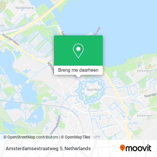 Amsterdamsestraatweg 5 kaart