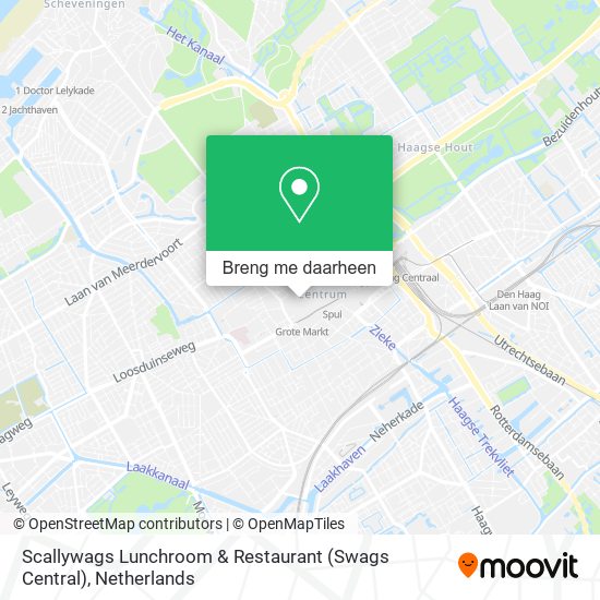 Scallywags Lunchroom & Restaurant (Swags Central) kaart