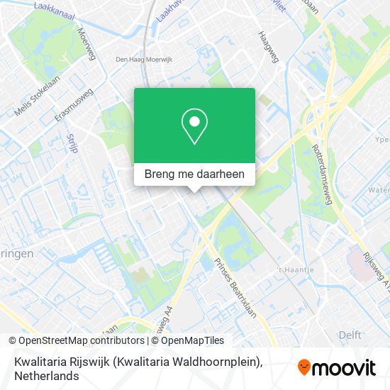 Kwalitaria Rijswijk (Kwalitaria Waldhoornplein) kaart