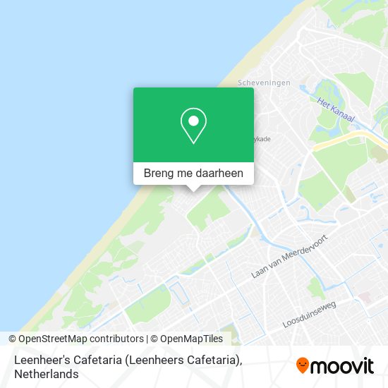Leenheer's Cafetaria (Leenheers Cafetaria) kaart