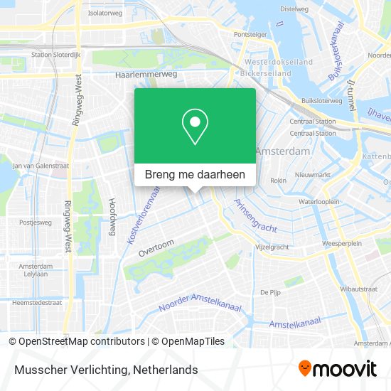 Musscher Verlichting kaart