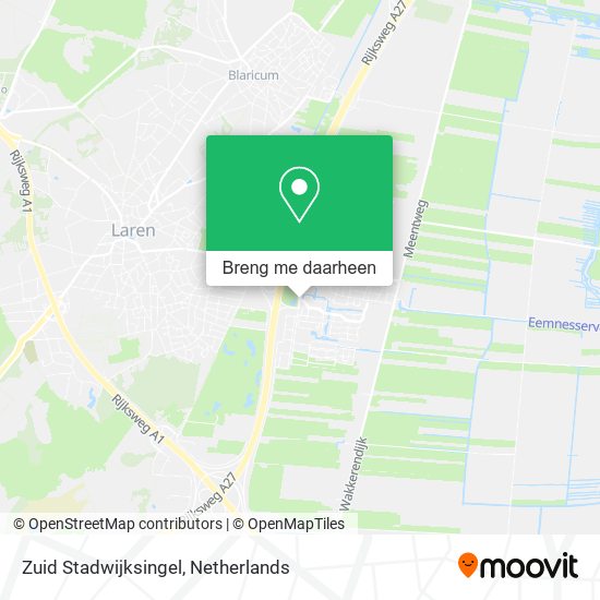 Zuid Stadwijksingel kaart