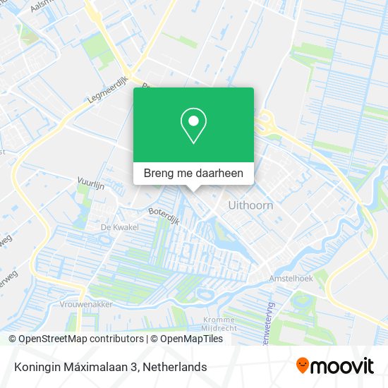 Koningin Máximalaan 3 kaart