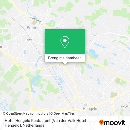 Hotel Hengelo Restaurant (Van der Valk Hotel Hengelo) kaart