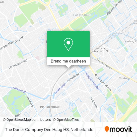 The Doner Company Den Haag HS kaart