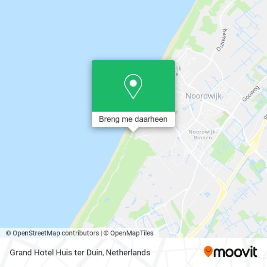 Grand Hotel Huis ter Duin kaart