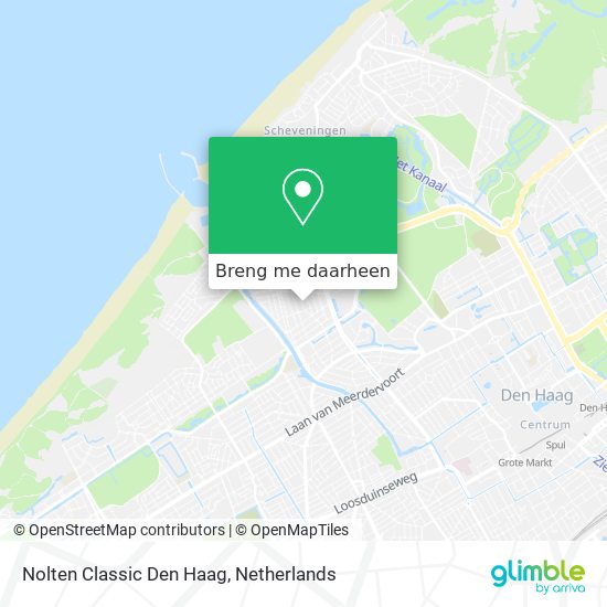 Nolten Classic Den Haag kaart