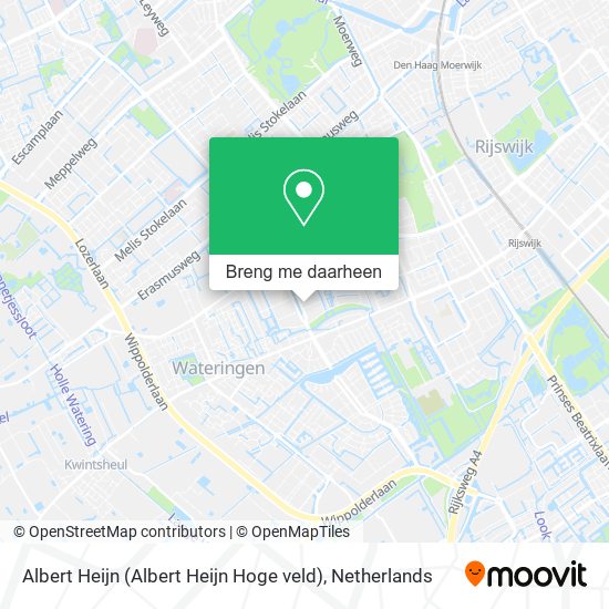 Albert Heijn (Albert Heijn Hoge veld) kaart