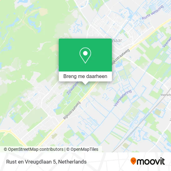 Rust en Vreugdlaan 5 kaart