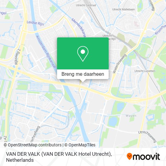 VAN DER VALK (VAN DER VALK Hotel Utrecht) kaart