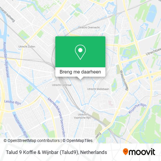 Talud 9 Koffie & Wijnbar (Talud9) kaart