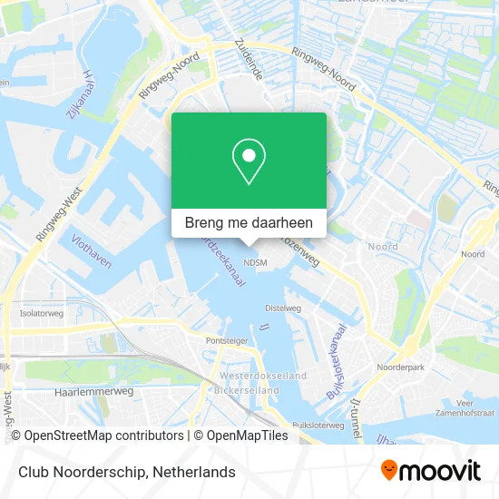 Club Noorderschip kaart