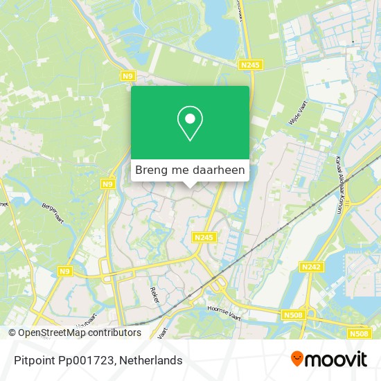 Pitpoint Pp001723 kaart