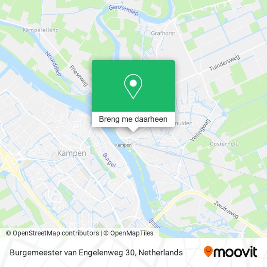 Burgemeester van Engelenweg 30 kaart