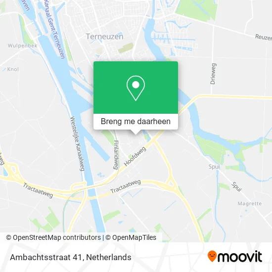 Ambachtsstraat 41 kaart
