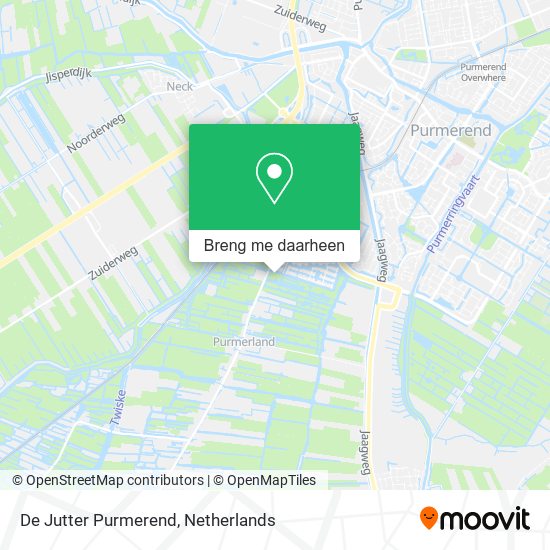 De Jutter Purmerend kaart