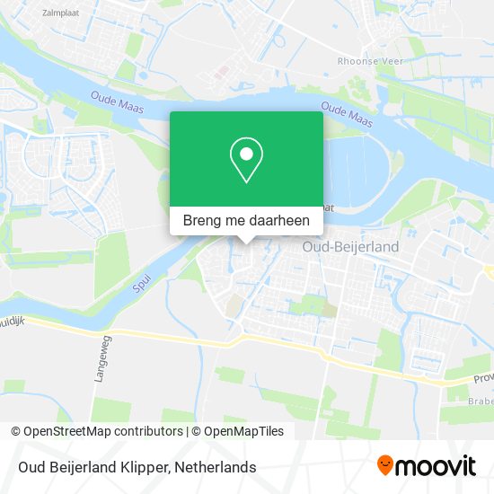 Oud Beijerland Klipper kaart