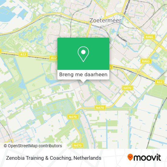 Zenobia Training & Coaching kaart
