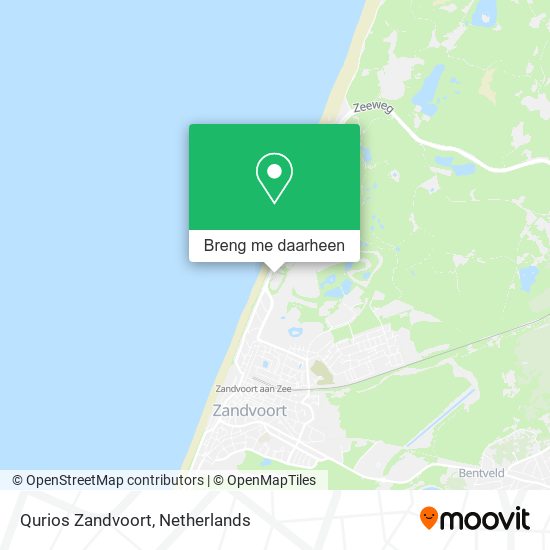 Qurios Zandvoort kaart