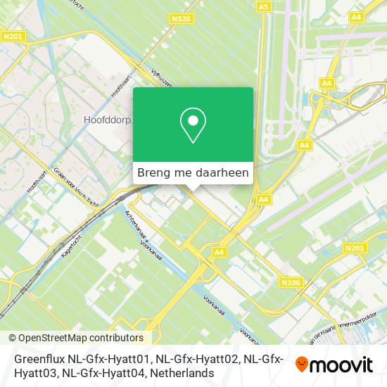 Greenflux NL-Gfx-Hyatt01, NL-Gfx-Hyatt02, NL-Gfx-Hyatt03, NL-Gfx-Hyatt04 kaart