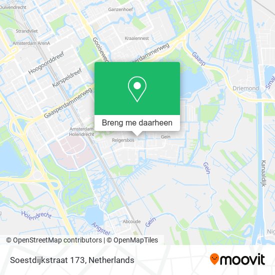 Soestdijkstraat 173 kaart