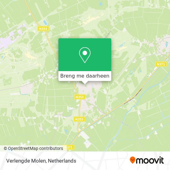 Verlengde Molen kaart