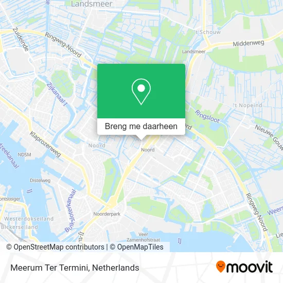 Meerum Ter Termini kaart