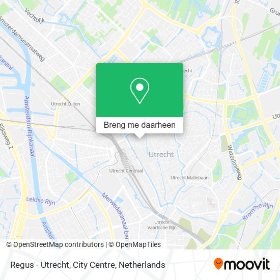 Regus - Utrecht, City Centre kaart