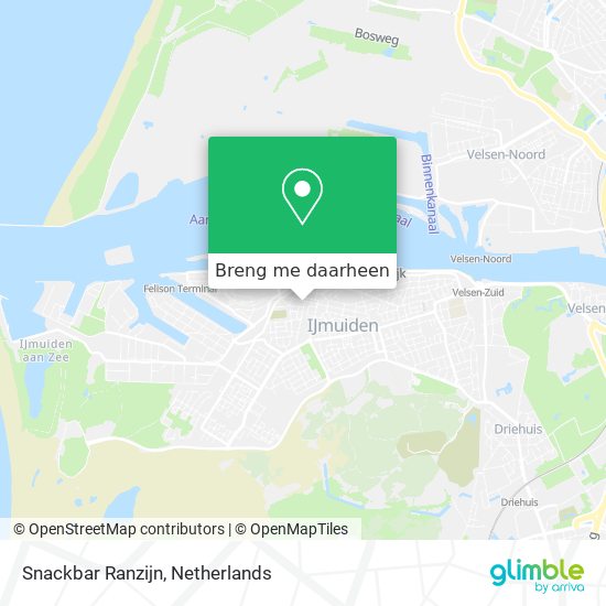 Snackbar Ranzijn kaart