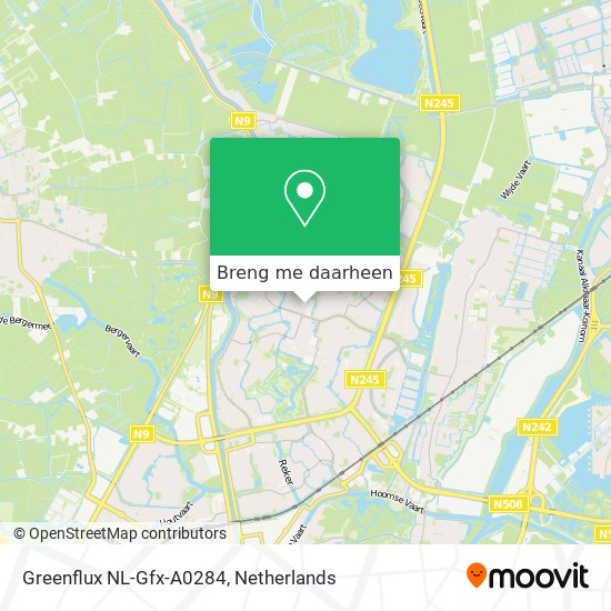 Greenflux NL-Gfx-A0284 kaart