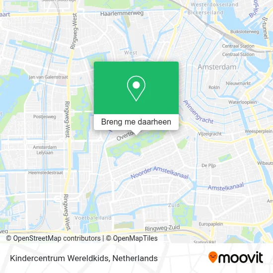 Kindercentrum Wereldkids kaart