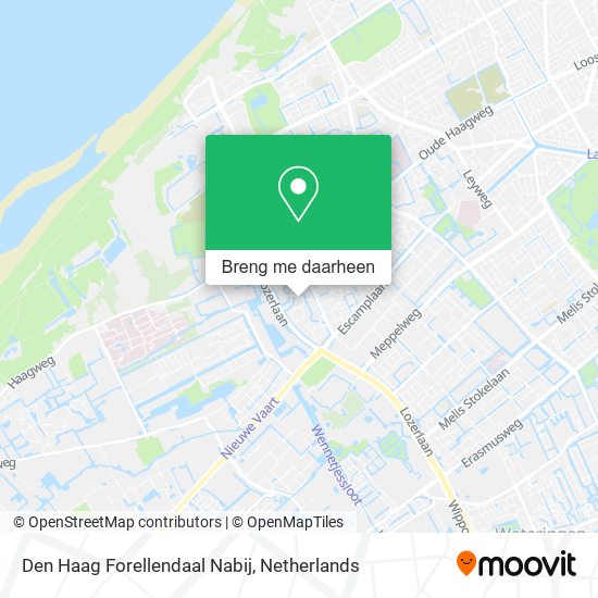 Den Haag Forellendaal Nabij kaart
