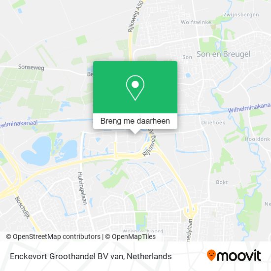 Enckevort Groothandel BV van kaart