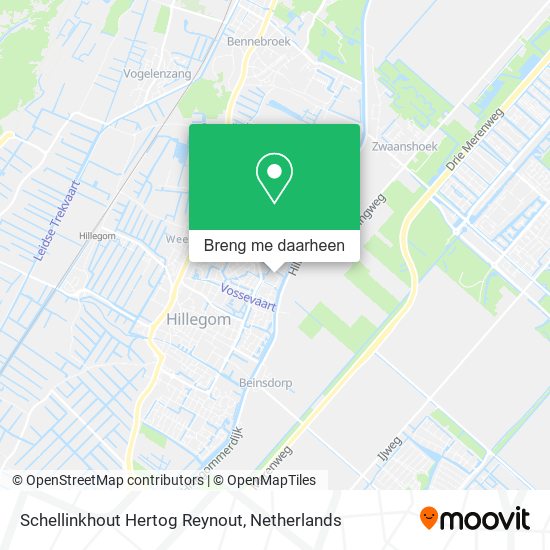 Schellinkhout Hertog Reynout kaart