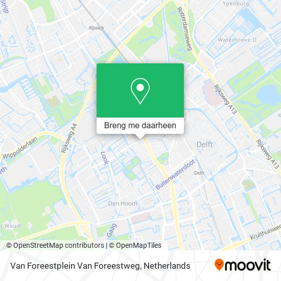 Van Foreestplein Van Foreestweg kaart
