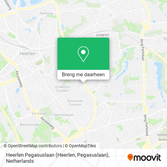 Heerlen Pegasuslaan (Heerlen, Pegasuslaan) kaart