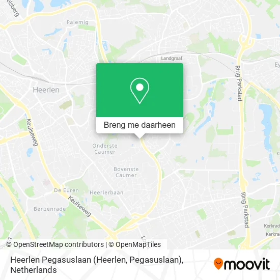 Heerlen Pegasuslaan (Heerlen, Pegasuslaan) kaart