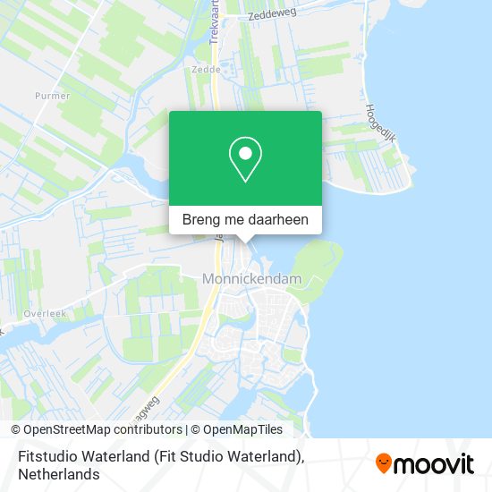 Fitstudio Waterland (Fit Studio Waterland) kaart