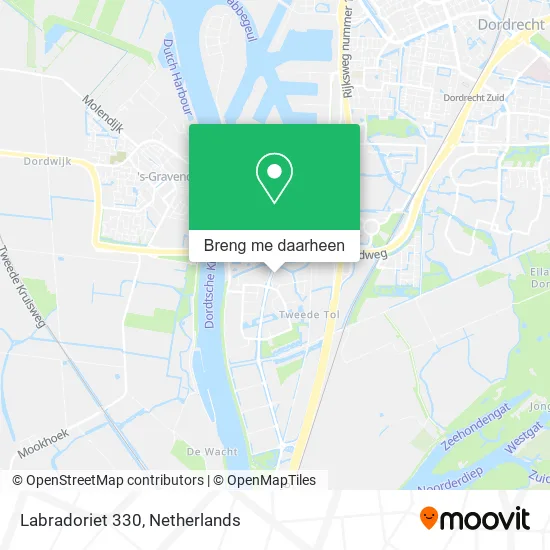 Labradoriet 330 kaart