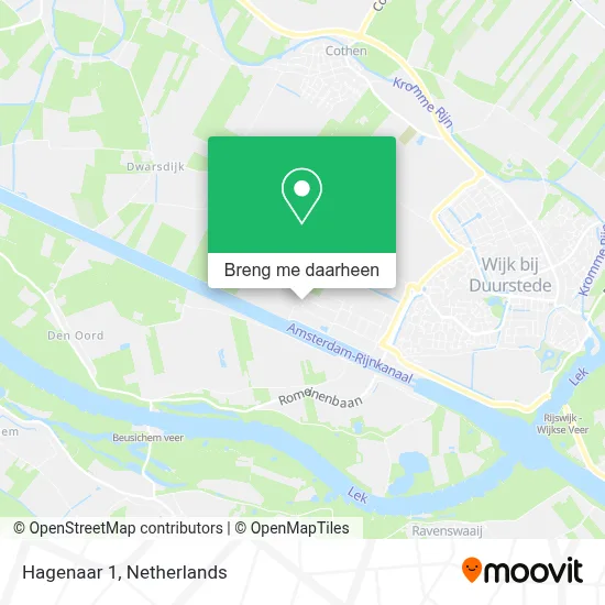 Hagenaar 1 kaart