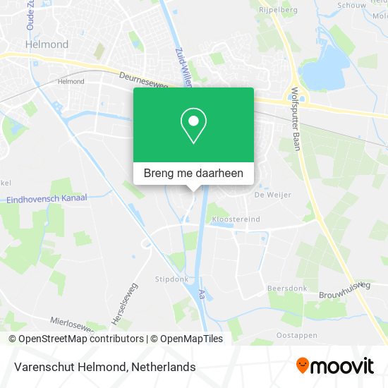 Varenschut Helmond kaart