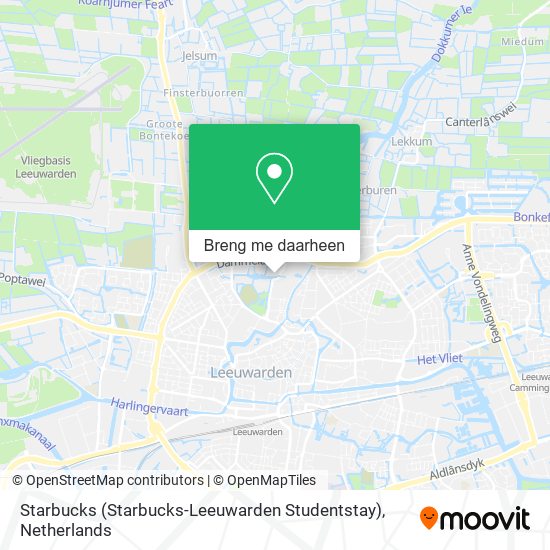 Starbucks (Starbucks-Leeuwarden Studentstay) kaart