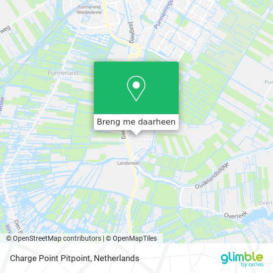 Charge Point Pitpoint kaart