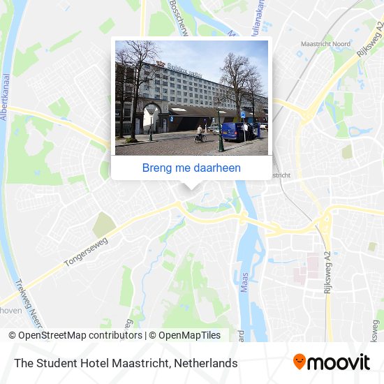 The Student Hotel Maastricht kaart