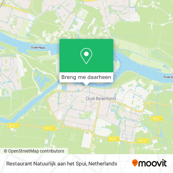 Restaurant Natuurlijk aan het Spui kaart