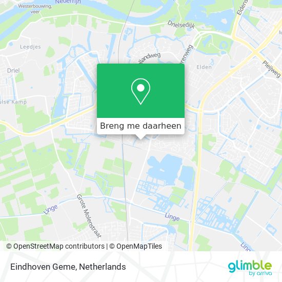 Eindhoven Geme kaart