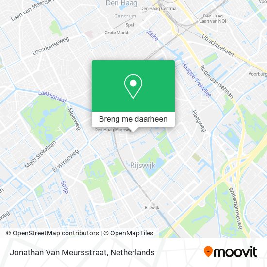 Jonathan Van Meursstraat kaart